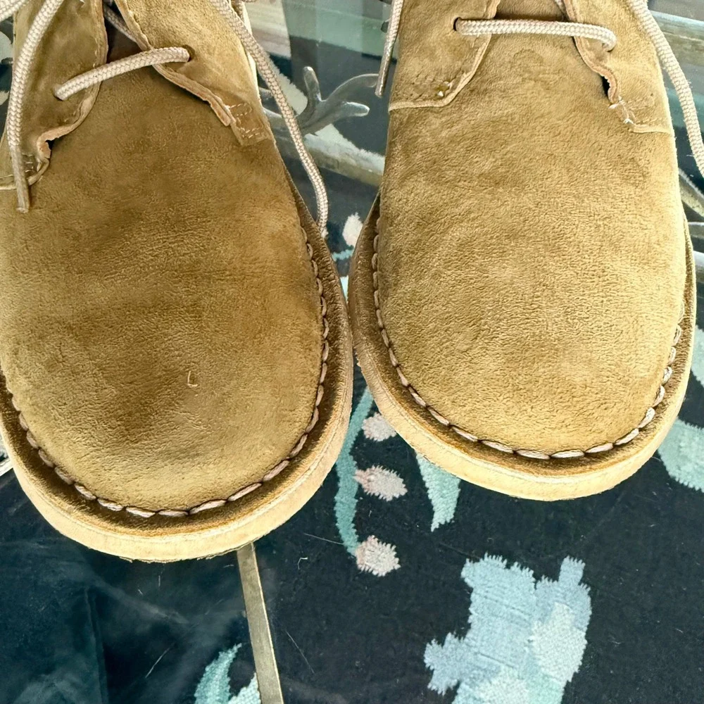 Oliberté Tan Suede Desert Chukka Boots Size EU 39 Men's 6.5 Fair Trade